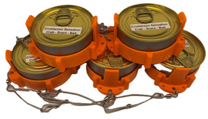 #5 Bait Can Holder's with bait for 3oz. cans