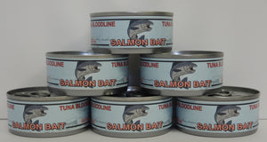 The Best Salmon Lure Bait (Six 3oz. cans in natural tuna oil)