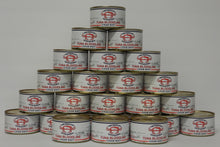 Load image into Gallery viewer, Case of #24 Half Pound Cans of (Tuna Bloodline) Crab, Prawn and Lobster Bait